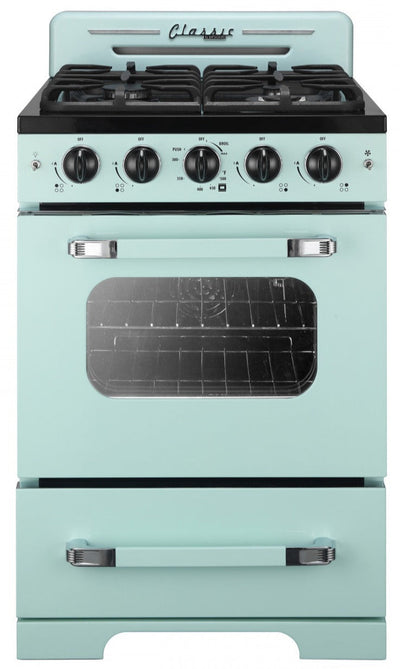 Classic Retro by Unique 24" Convection Gas Range - UGP-24CR LG