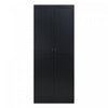 Armoire de rangement Cornelia Modern 30\" en noir (7 etageres)