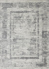 Tapis Kylie bordures gris delave, 5'1\" x 7'7\"