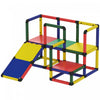 Qaba Structure d'Escalade pour Enfants, Jeux d'Escalade avec Toboggan