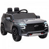 Aosom Chevrolet Voiture Electrique Sous Licence 12 V Pour Enfants Avec Telecommande, Klaxon, Cadeau Pour Garcons Et Filles De 3 A 6 Ans Avec Lecteur De Musique, Voiture Electrique Pour Enfants, Gris