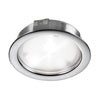 Lampe en forme de disque Cree de Dainolite à faisceau lumineux de 40°, avec fini chromé poli, ampoule à DEL de 4 W, entrée de 24 VCC, IRC80+ et 3 000 K