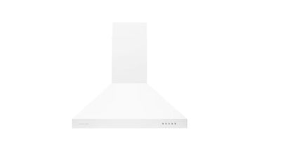 Hauslane 30" Convertible Wall-Mount Range Hood Matte White - WM-530WHT-30B|Hotte de cuisinière murale convertible Hauslane de 30 po en blanc mat - WM-530WHT-30B