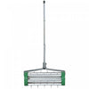 Outsunny Aerateur de pelouse manuel avec poignee reglable