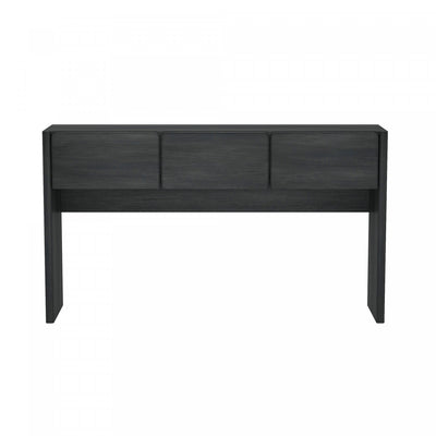 Linda Modern Console Table in Charcoal Gray Hall Table | Console moderne Linda en gris charbon