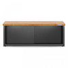 Banc de rangement pour chaussures de Gladiator - granite martelé