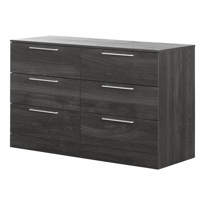 Step One Essential Commode 6 Tiroirs - Chene Gris