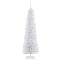 Homcom Arbre De Noel Artificiel En Forme De Crayon De 6 Pieds Avec 390 Branches