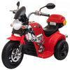 Aosom Moto Electrique Enfants Jouet 6v Alimente Par Batterie Tricycle Electrique Jouets Pour 18-36 Mois Avec Musique Legere Mp3 Boite De Rangement Rouge