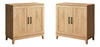 Modulr Armoire D’appoint A 1 Tablette Reglable – Chene Naturel