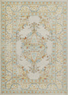 Tapis Traditionnel Esme 7'10\" x 10'6\" en Ivoire