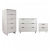 Ensemble de commode moderne Granville 3 pieces en blanc