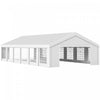 Outsunny Grande Tente De Fete 20' X 40' Avec 12 Fenetre Amovibles