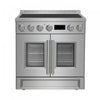 Cuisiniere a induction Torino de 30 po avec portes francaises, acier inoxydable – FFSIN0950-30