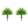 HOMCOM Fougeres de Boston Artificielles Resistantes aux UV, 60 cm, Plantes Artificielles, Vert
