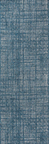 Tapis Contemporain Nayah 2'0\" x 10'0\" en Bleu