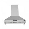 Hotte de cuisiniere murale Venezia de 48 po en acier inoxydable-FRHWM5503-48