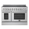 Cuisiniere electrique Paolo 48 pouces, acier inoxydable, 6,7 pi³ - FFSEL6011-48