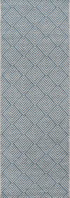 Tapis Contemporain Laura 2'0\" x 6'0\" en Bleu