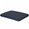 Outsunny Matelas Gonflablequeen Double Lit Gonflable, Bleu Fonce
