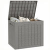 Outsunny Coffre de terrasse, coffre de patio etanche et resistant aux UV
