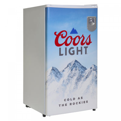 Coors Light 90 Liter Compressor Compact Refrigerator|Réfrigérateur compact à compresseur Coors Light de 90 litres