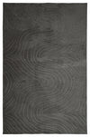 Tapis Lavable/Contemporain Somos 8'0\" x 10'0\" en Charbon