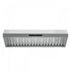 Hotte murale Palazzo de 48 po en acier inoxydable, filtres a chicanes robustes-FRHWM5030-60