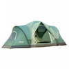 Outsunny Tente De Camping Exterieure 5-6 Personnes, Tente Familiale, Vert