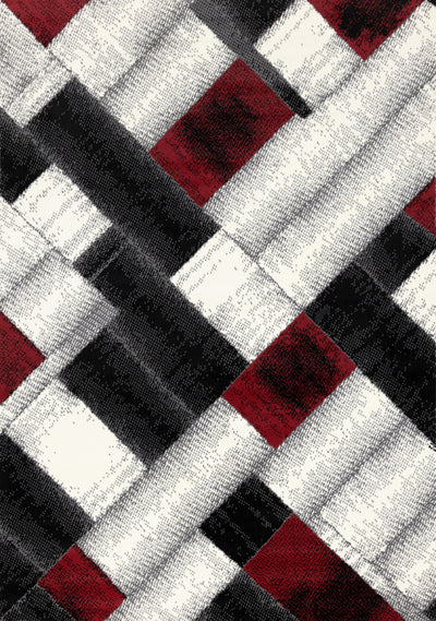 Florence Rectangles Area Rug - 4'7" x 6'7"|Carpette Florence à motifs de rectangles - 4 pi 7 po x 6 pi 7 po