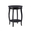 Table de fauteuil Rainbow - noire