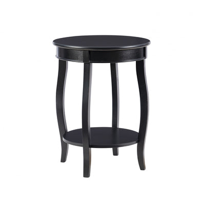 Rainbow Chairside Table - Black|Table de fauteuil Rainbow - noire