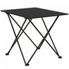 Table De Camping Pliante Outsunny, Table De Pique-nique Portable Avec Sac De Transport, Noir
