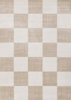 Carpette Covington à motif de damier moderne pour l’intérieur - 2 pi x 7 pi 7 po