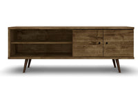 Meuble pour téléviseur Liberty de Manhattan Comfort de 62,99 po de style moderne du milieu du 20e si