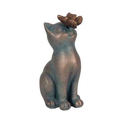 7" Cat With Butterfly on Nose - Multi-Colour | Chat de 7 po avec papillon sur le nez - multicolore