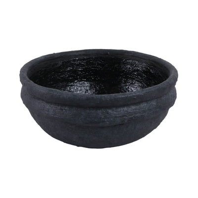12" x 12" Textured Bowl - Black | Bol texturé de 12 po x 12 po - noir
