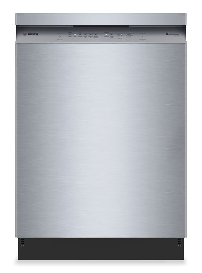Bosch 24" Front Control Dishwasher – Fingerprint Resistant Stainless Steel - SHE3ADF5N | Lave-vaisselle Bosch de 24 po avec commandes à l’avant - acier inoxydable résistant aux traces de doigts - SHE3ADF5N