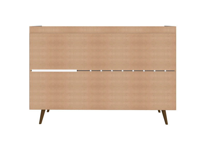 Buffet Bradley de Manhattan Comfort de 53,54 po avec 4 tablettes - noir