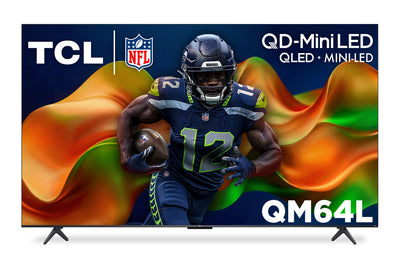 TCL 65" QM64L QD Mini-LED 4K Smart Fire TV (65QM64L) - 2026 Model | Téléviseur intelligent Mini DEL QD TCL QM64L 4K de 65 po avec Fire TV (65QM64L) - modèle 2026