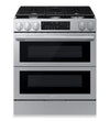 Cuisinière à gaz encastrée Flex DuoMC de Samsung de 6,0 pi3 avec friture à air Air Fry Max - argentée - NSG90H60DRAA