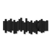 Portemanteau mural moderne Sticks de Umbra - noir