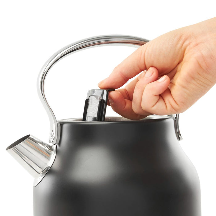 Bouilloire Heritage de Haden - chrome noir