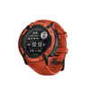 Montre Connectee Garmin Instinct® 2x Solar Gps - Suivi De La Sante Et De La Condition Physique Avec Gnss Multi-bande - Rouge Flamme