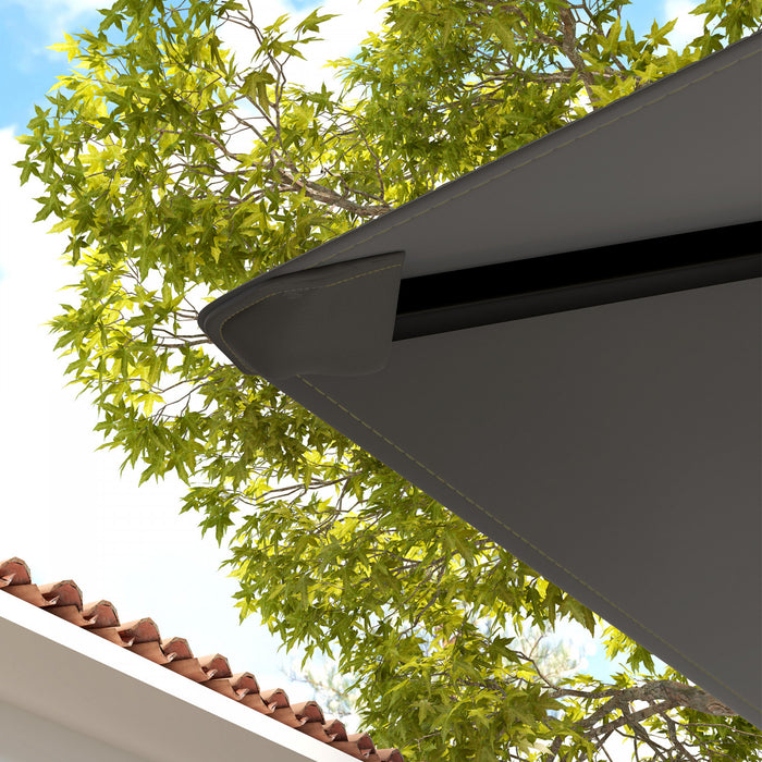 Outsunny Couverture De Remplacement Pour Gazebo, Remplacement Du Toit, Gris