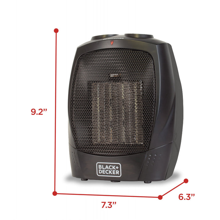 Mini radiateur portatif Black+Decker de 9,2 po