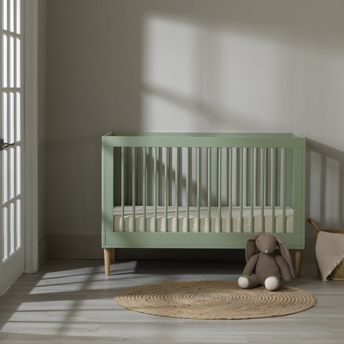 Cotton Candy Lit De Bebe Convertible 3 En 1 - Vert Sauge