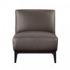 Fauteuil D'appoint Murdock En Cuir Marron
