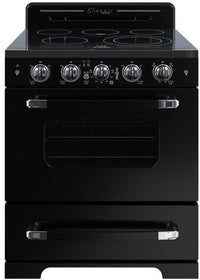 Cuisinière électrique Classic Rétro par Unique de 30 po à convection - UGP-30CR EC B