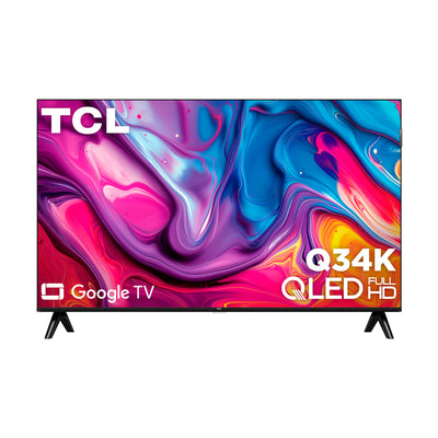 TCL 40" Q34K QLED 1080P FHD Smart Google TV (40Q34K) – 2025 Model | Téléviseur intelligent QLED TCL Q34K Full HD 1080p de 40 po avec Google TV (40Q34K) - modèle 2025